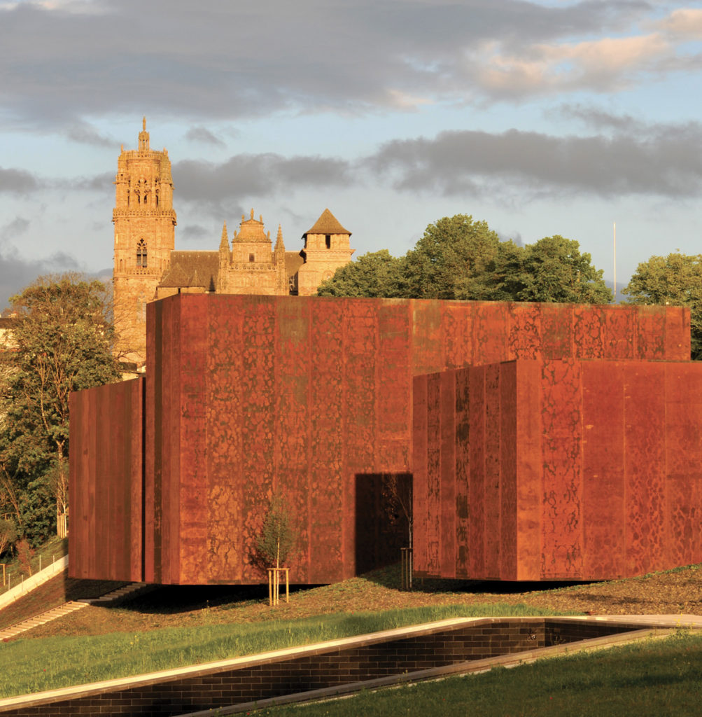 Vue du Musée Soulage - Musée d'Art Moderne à rodez