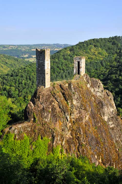 Vue de Peyrusse le Roc