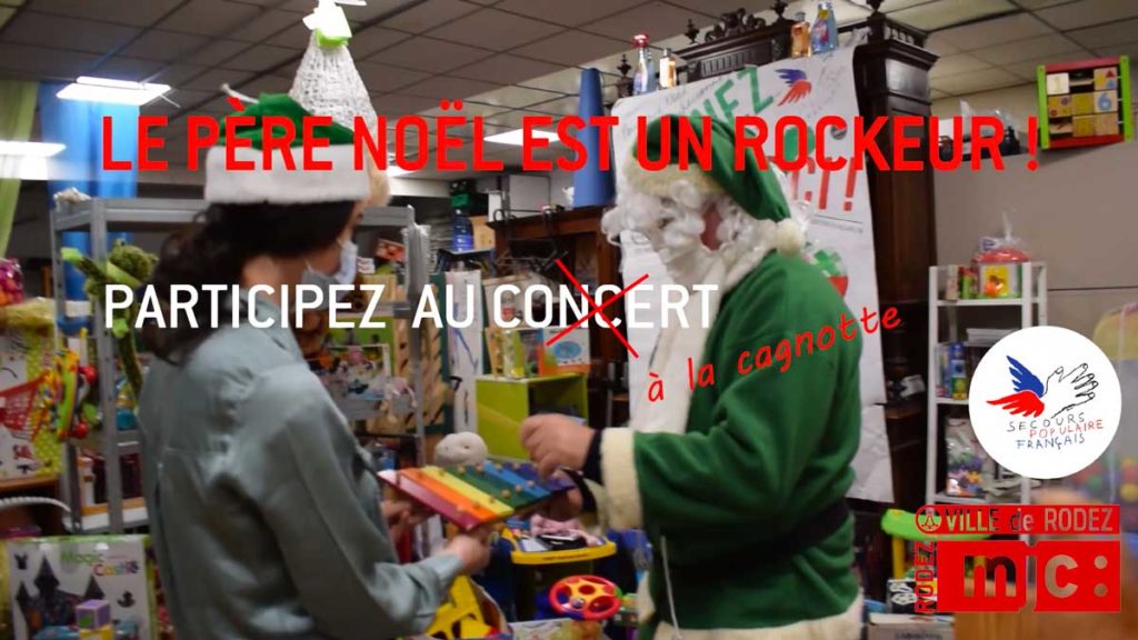 Cagnotte Le Pere Noel est un rockeur 2020