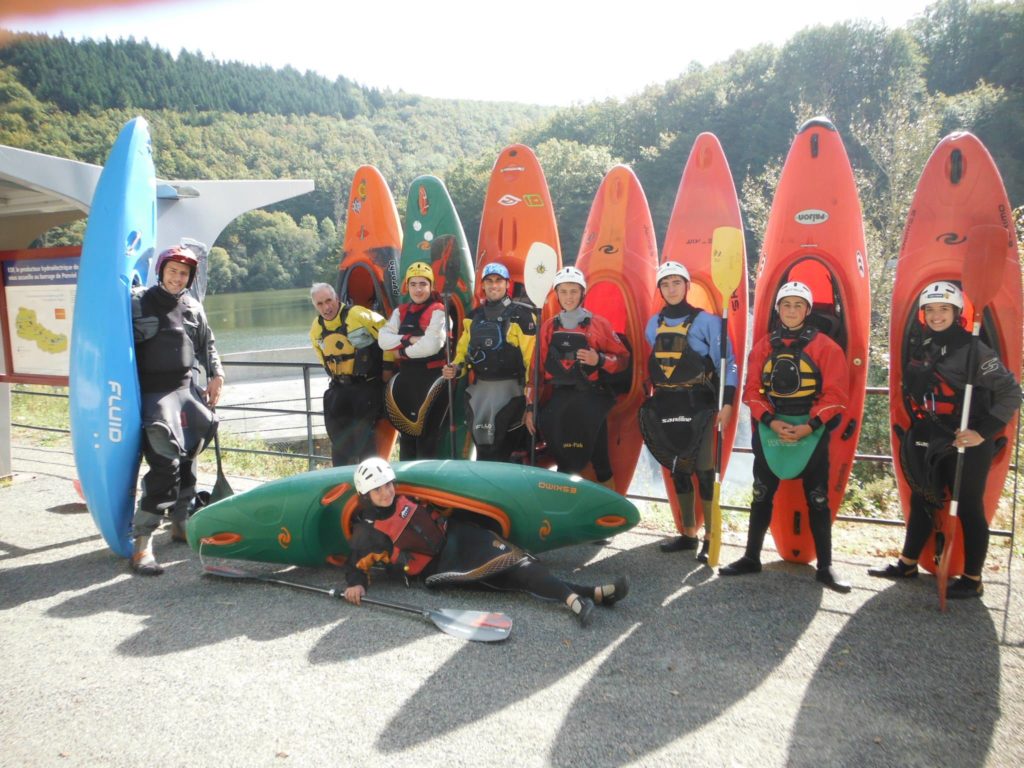 canoe kayak MJC de Rodez 21 22 02 1