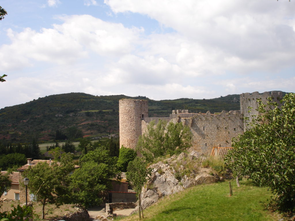 Belibaste a ete brule vif au chateau de Villerouge Termenes dans l Aude