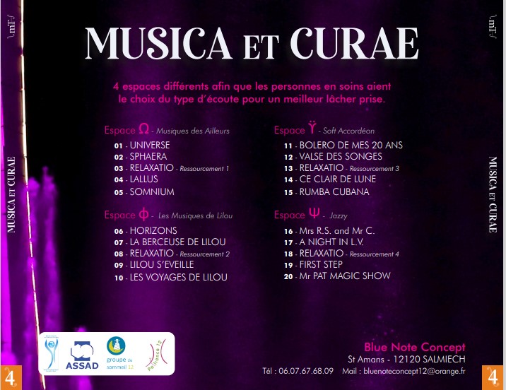 MUSICA ET CURAE FACE B