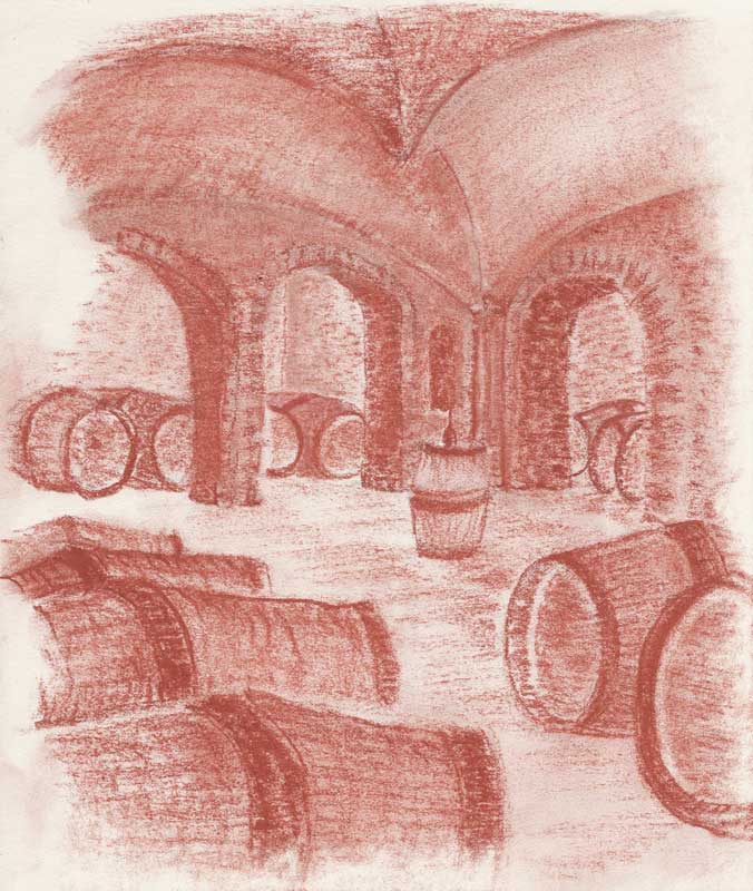 illustration cave