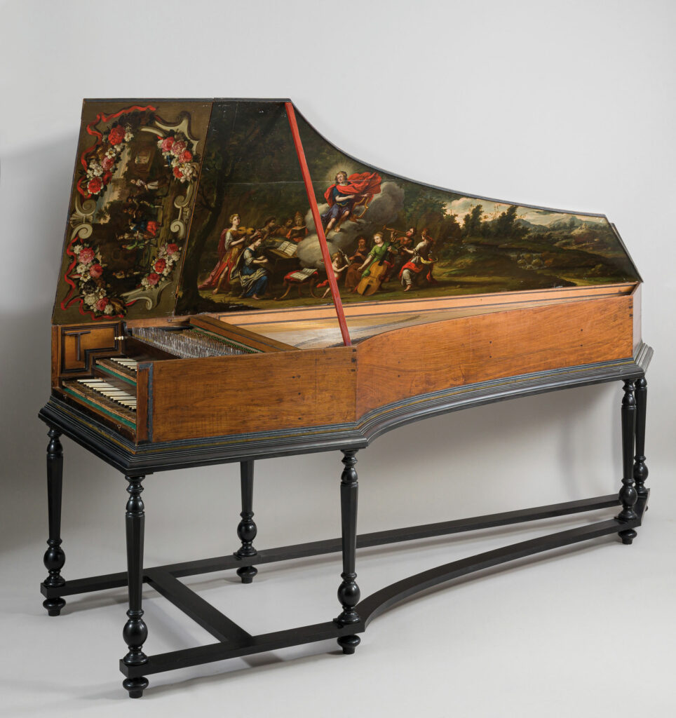 "Claude Labrèche, 1699" au Château de Bournazel 2 photo clavecin