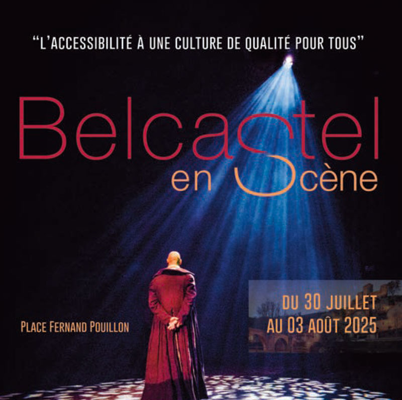 Belcastel en scène 1 Affiche Belcastel 2025