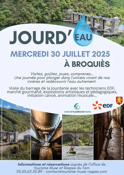 JOURD'EAU à BROQUIES 1 Affiche Jourd'eau 2025