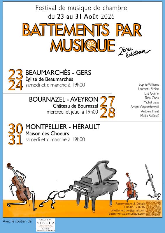 Festival Battements par Musique au Château de Bournazel 4 Bournazel AFF