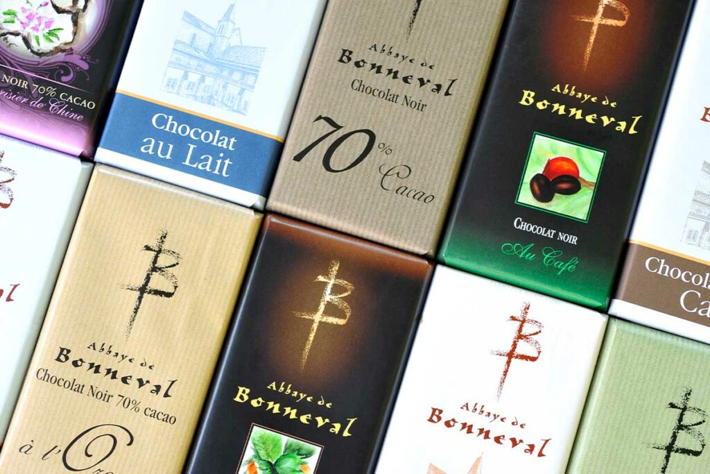 chocolat de l'Abbaye de Bonneval